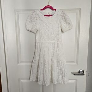 Bohemian White Lace Girl Dress